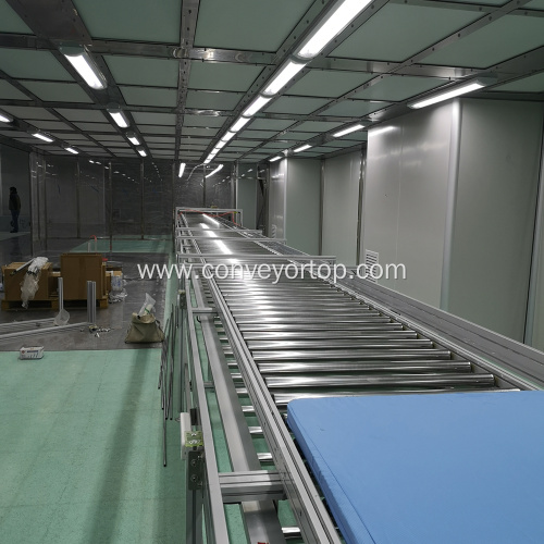 Automatic Gravity Roller Conveyor System Assembly Line